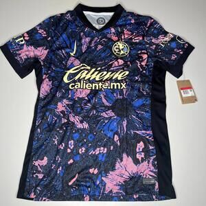 Nike Club America 2024/25 Third Soccer Jersey Men’s Size L FQ4291-434 Blue Pink